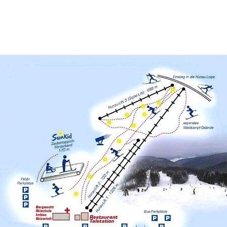 4 Erw. 1 Ki. Ski Entspannung Terasse Ausblick シュマレンベルク エクステリア 写真